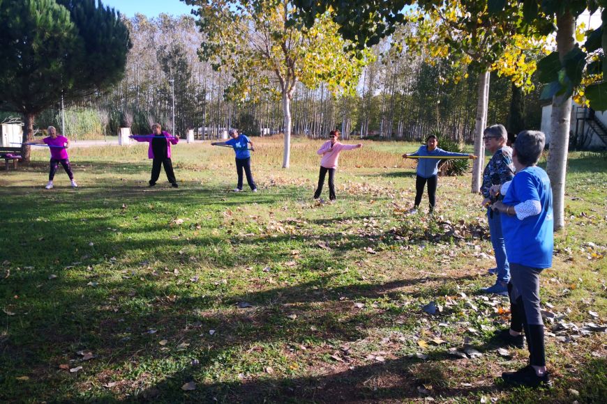 Sessions exercici físic a Riudarenes
