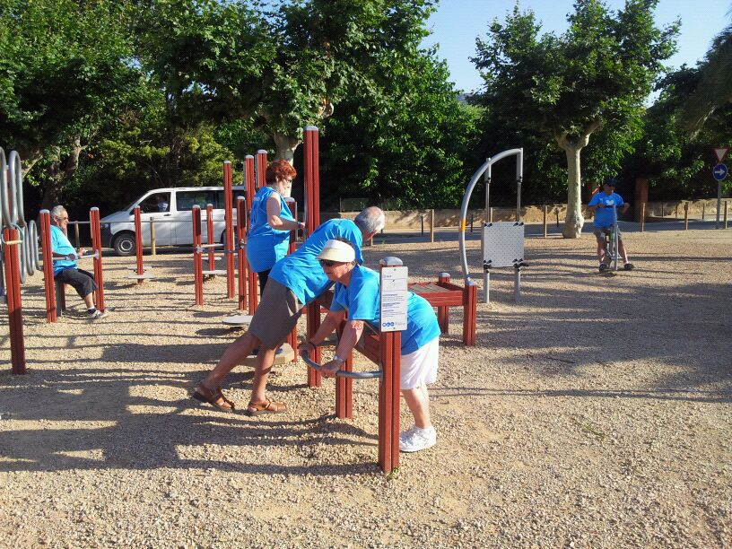 Sessió d'activitat físic a Torroella de Montgrí